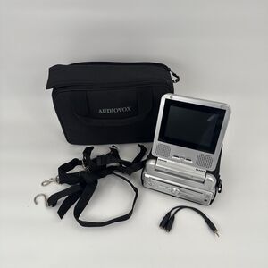 Audiovox VBP3800 Video In A Bag System 5" LCD Monitor & DVD Player Tested Works